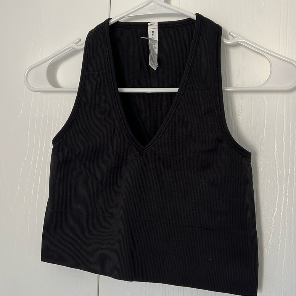 Black Athleta sports bra